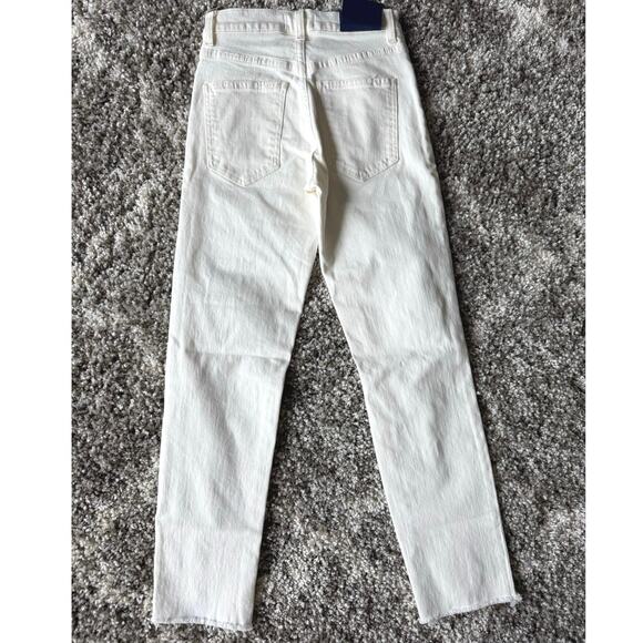 Ramy Brook NWT Langley White High Rise Ankle Jeans size 24 - Picture 7 of 15